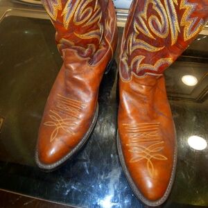 Justin marbled cow hyde